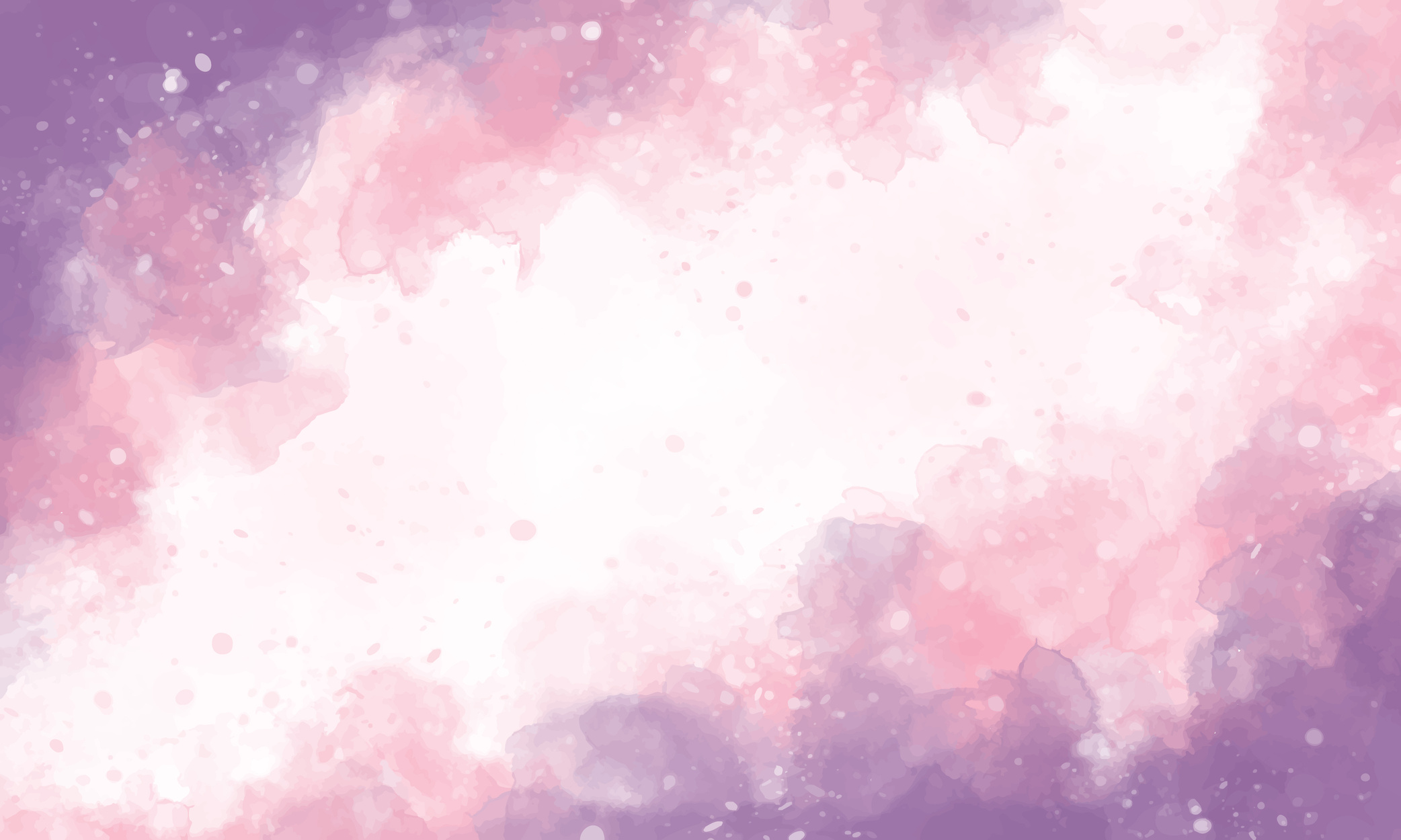 Abstract galaxy pastel watercolor background